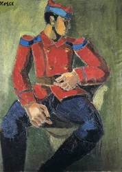 Seated Soldier